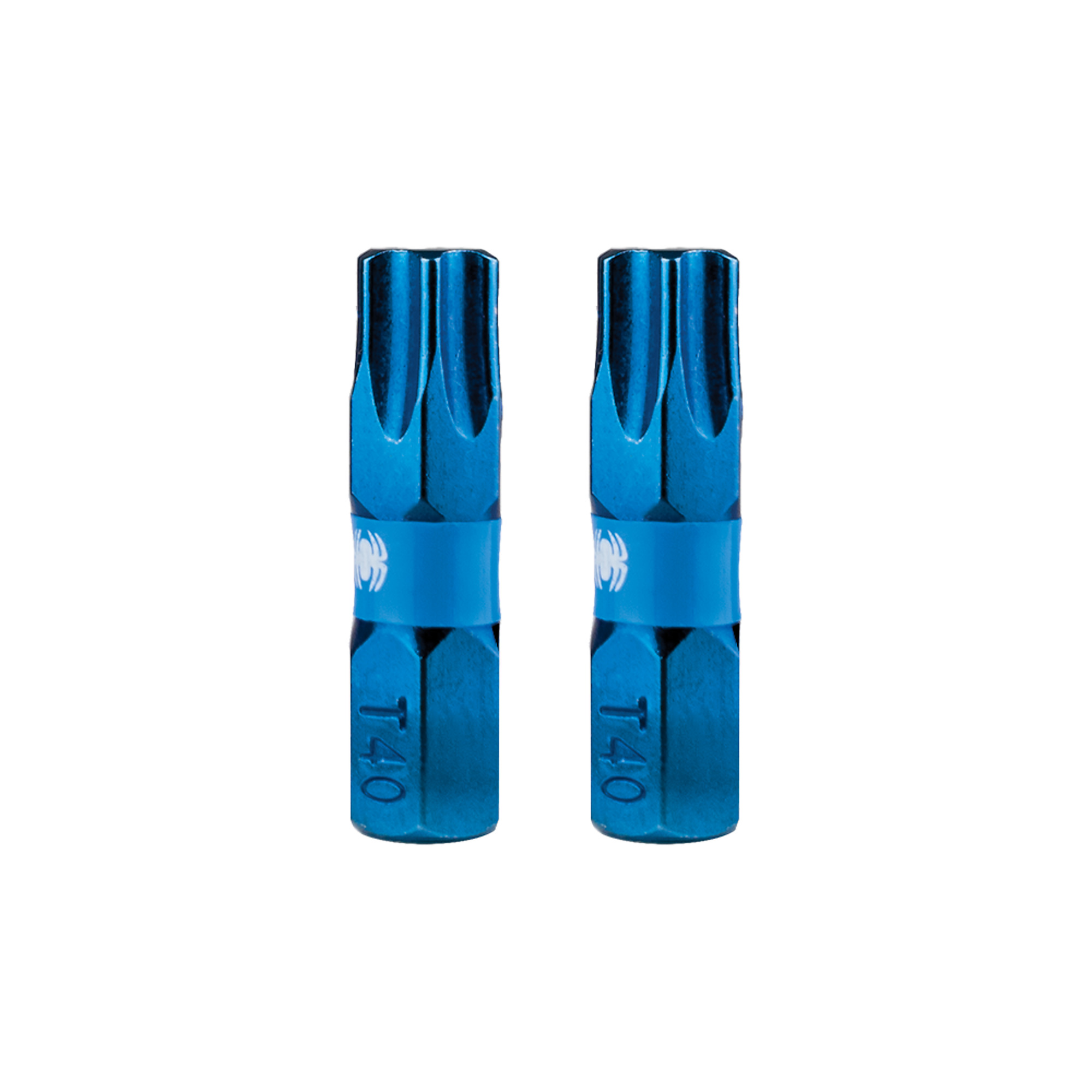 SPYDER Mach-Blue™, 2Pc 1/4in. X 1in. Mach-Blue Impact Driver Bit, T40 Included (qty.) 2 Model# 19044
